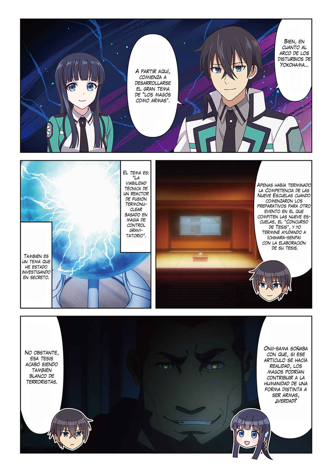 Mahouka Koukou no Rettousei - Yotsuba Keishou-hen 「Movie Promotion」 Chapter ? - Page 14