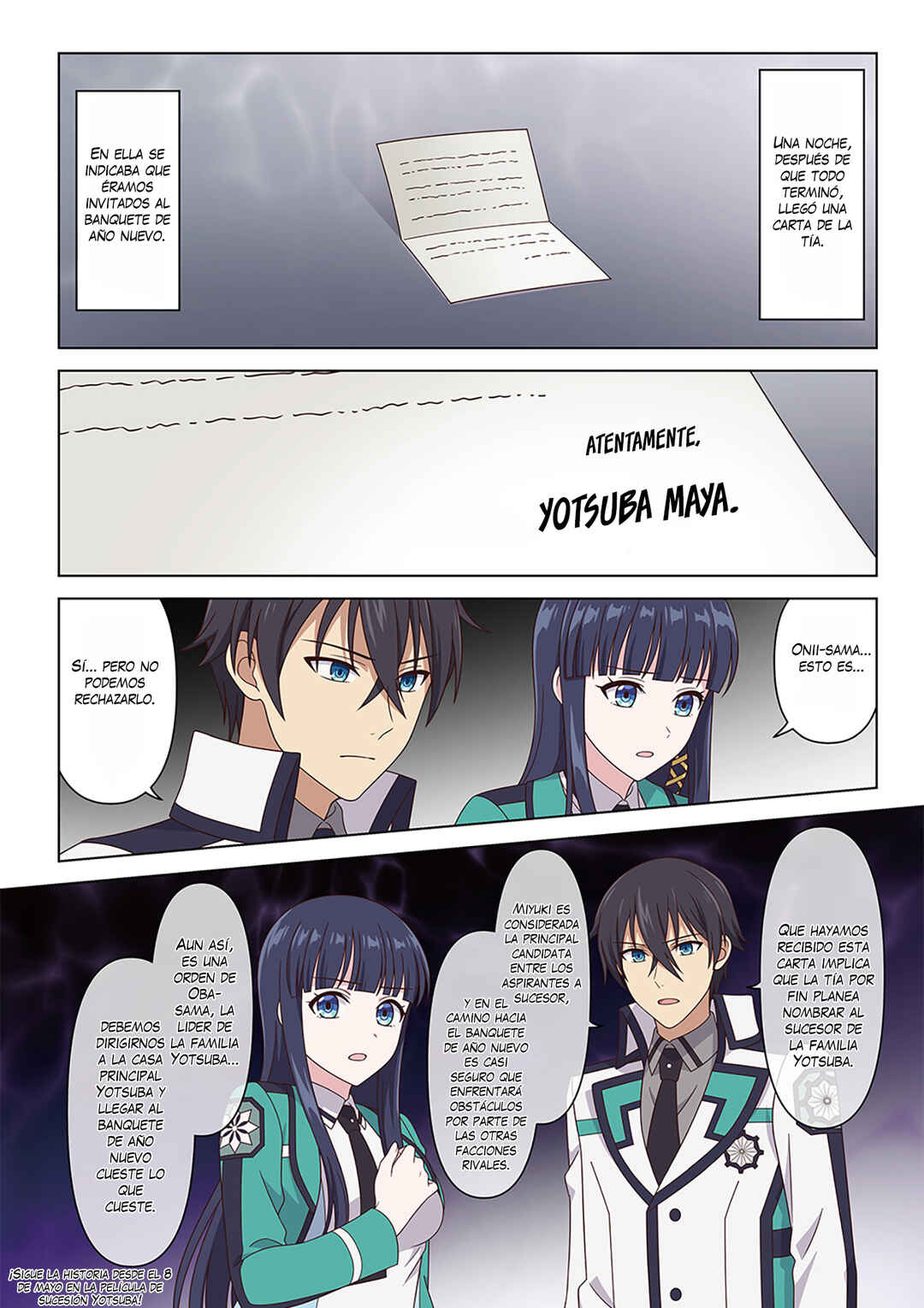 Mahouka Koukou no Rettousei - Yotsuba Keishou-hen 「Movie Promotion」 Chapter ? - Page 49