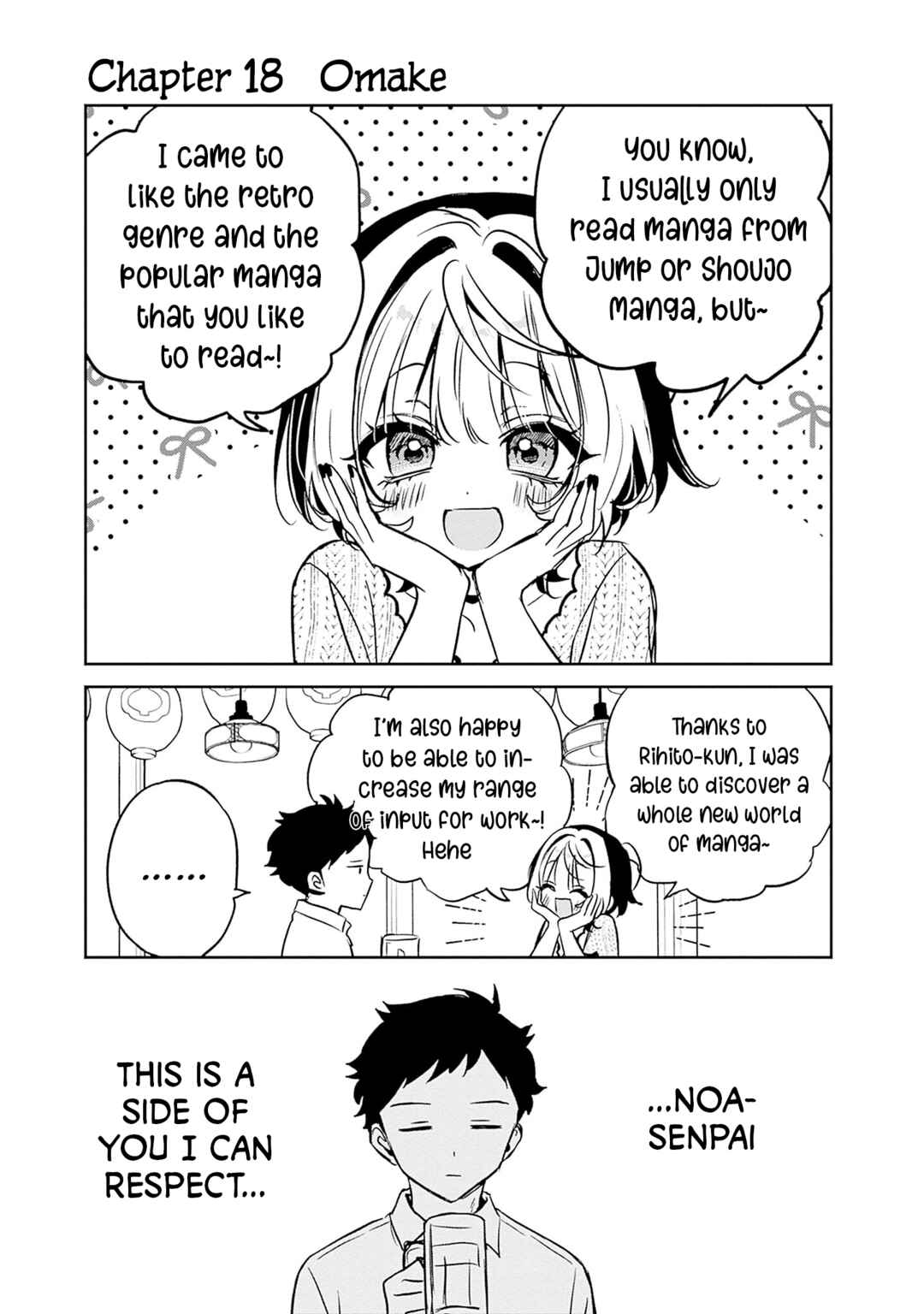 Noa-senpai wa Tomodachi. Chapter 18.6 - Page 2
