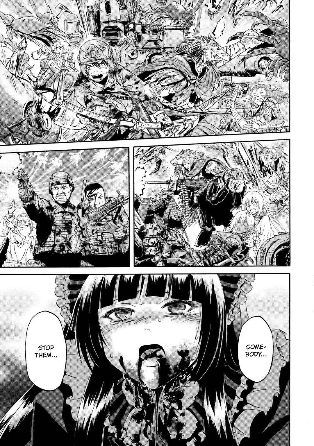 GATE - Jieitai Kanochi nite, Kaku Tatakaeri Chapter 143.1 - Page 19
