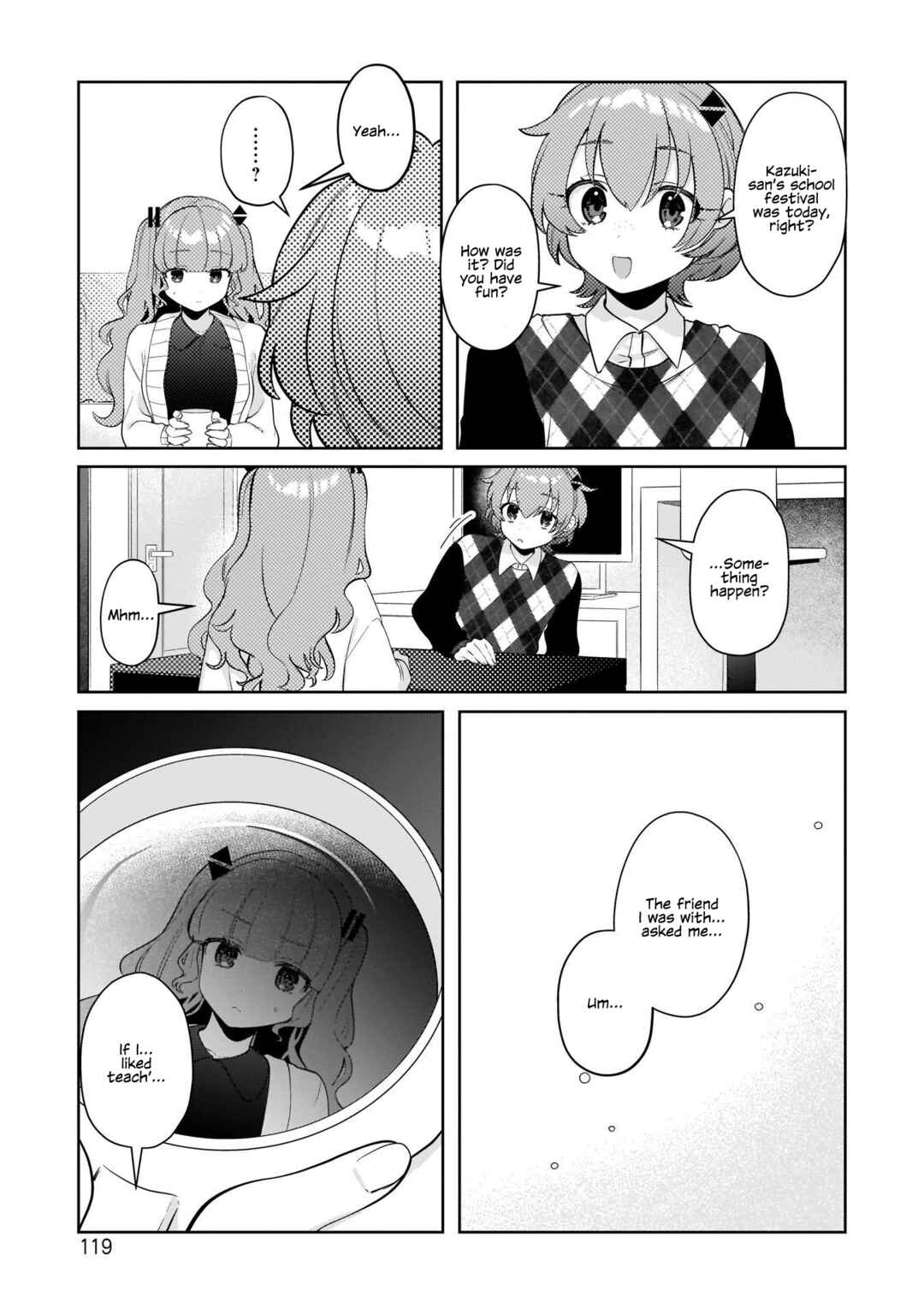 Oshi V ga Oshiego de Watashi ga Mama de!? Chapter 14 - Page 13