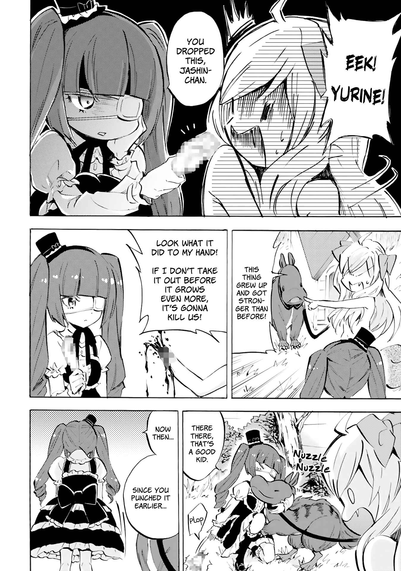 Jashin-chan Dropkick Chapter 91 - Page 8