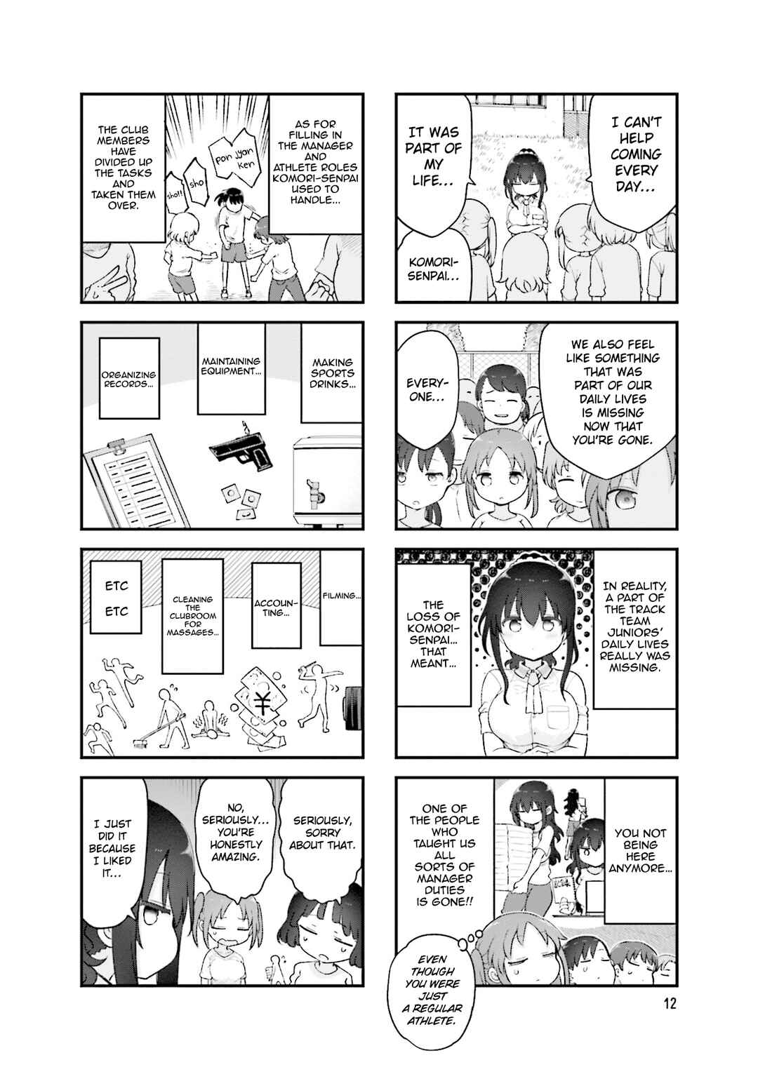 Komori-san wa Kotowarenai! Chapter 151 - Page 3