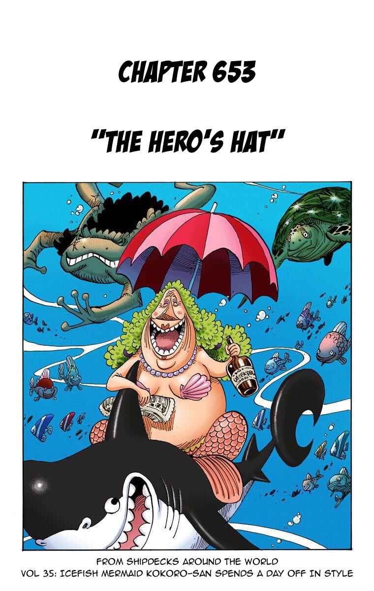 One Piece (Official Colored) Chapter 653 - Page 2