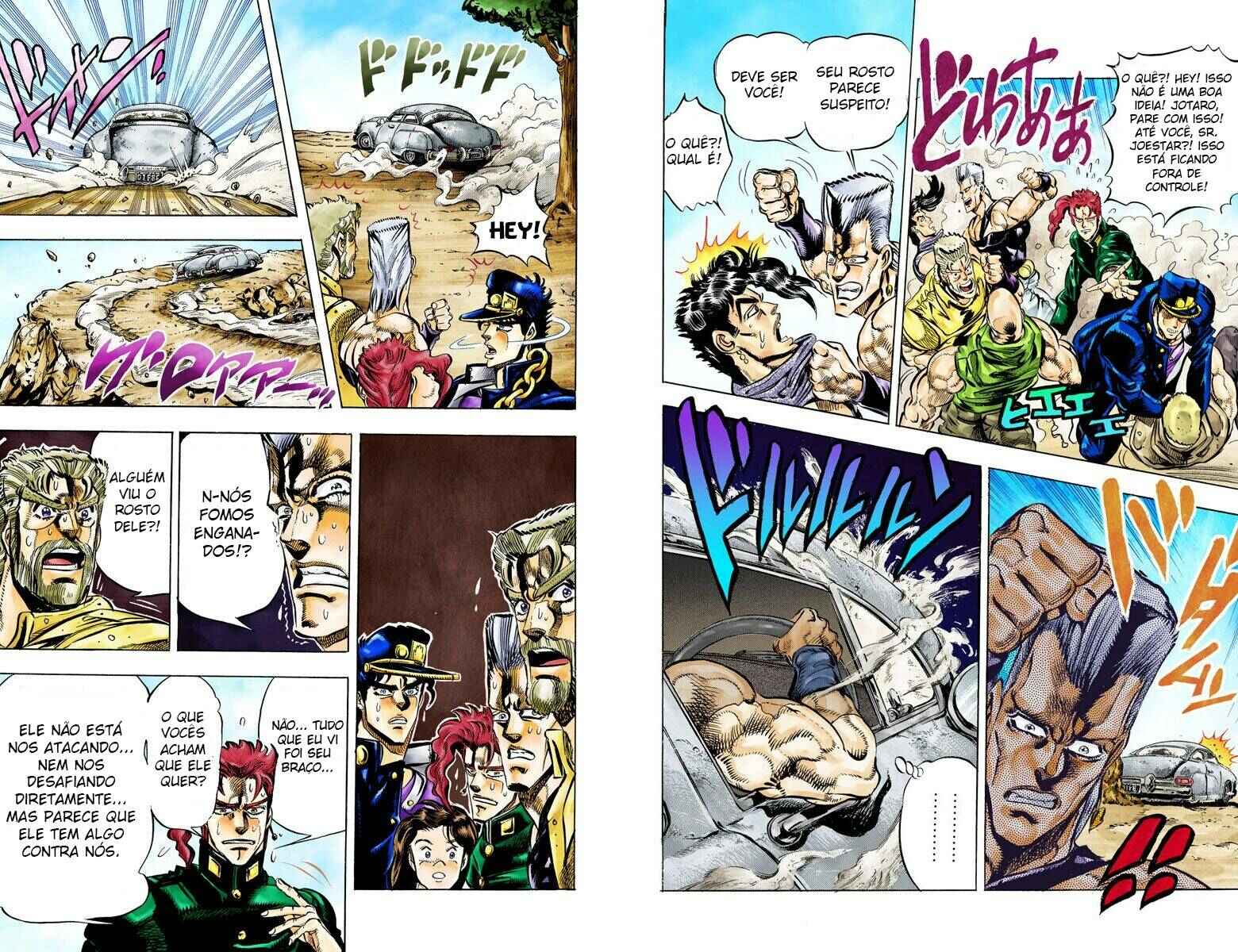 JoJo no Kimyou na Bouken: Part 3 - Stardust Crusaders Color-ban Chapter 38 - Page 6