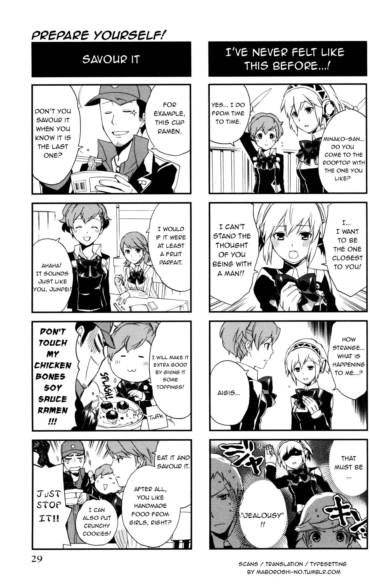 Persona 3 Portable 4Koma Kings Chapter 4 - Page 6
