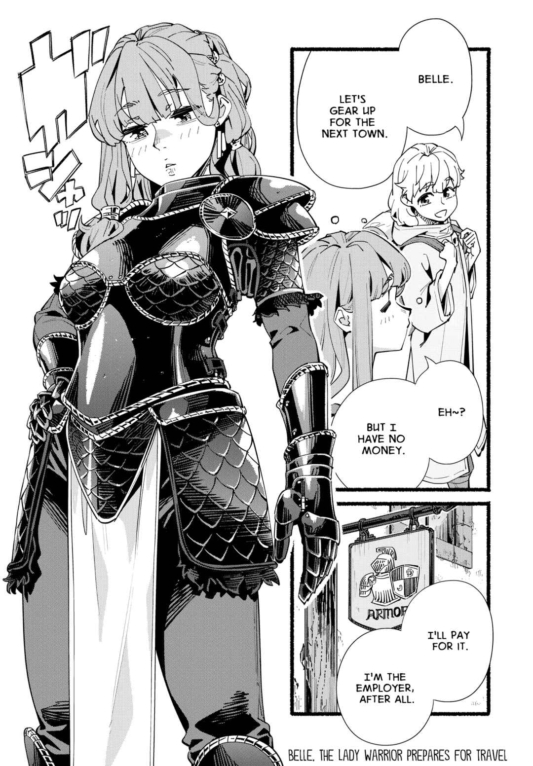 Meitei no Onna Youhei Belle Chapter 20 - Page 1