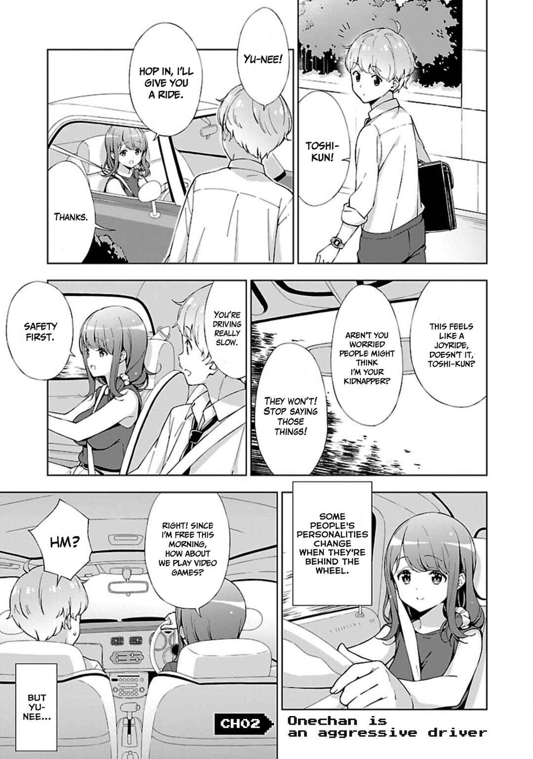 Onee-chan wa Game wo Suruto Hito ga Kawaru Onee-chan Chapter 2 - Page 1