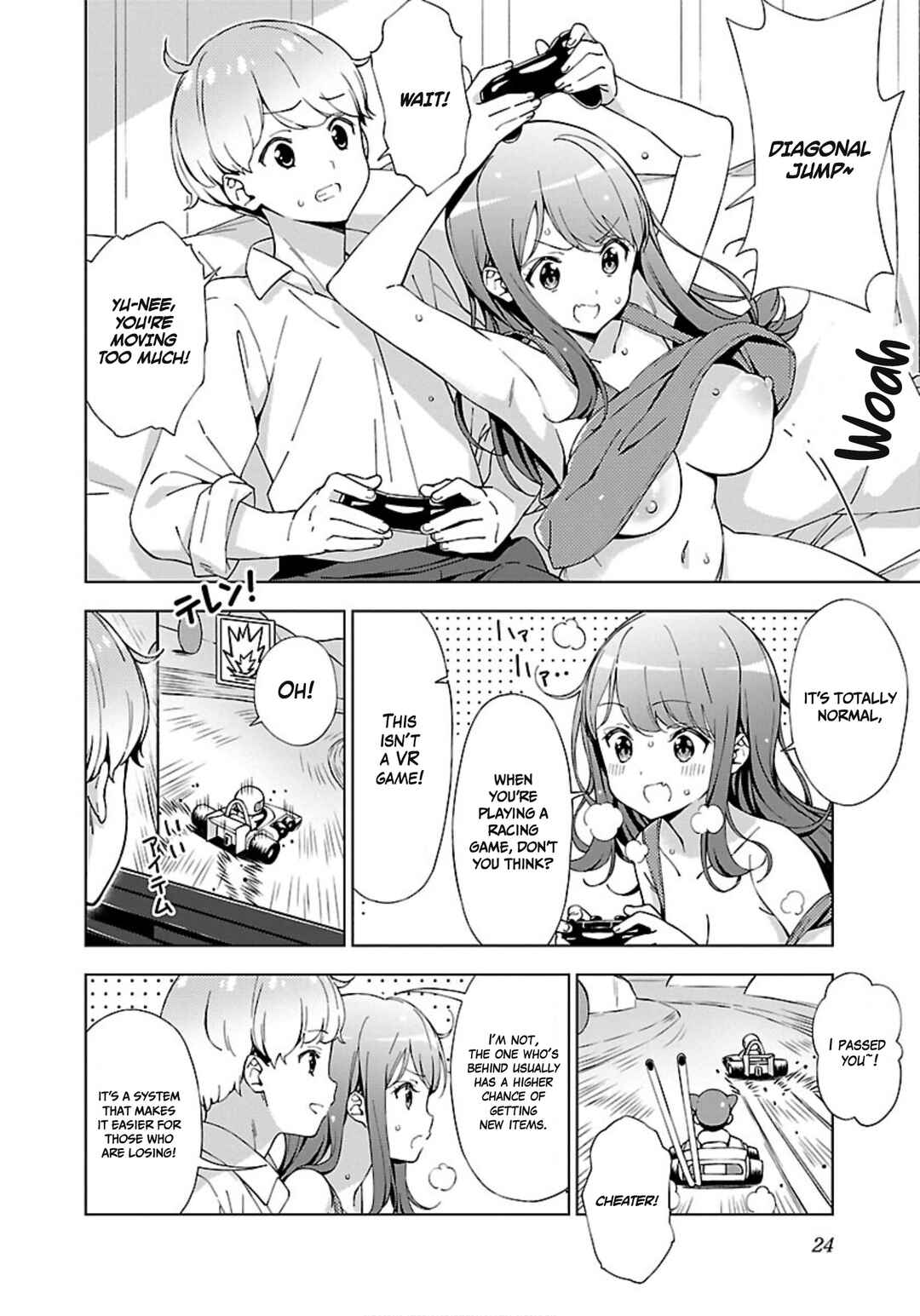 Onee-chan wa Game wo Suruto Hito ga Kawaru Onee-chan Chapter 2 - Page 4
