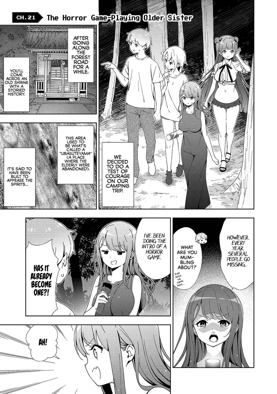 Onee-chan wa Game wo Suruto Hito ga Kawaru Onee-chan Chapter 21 - Page 2
