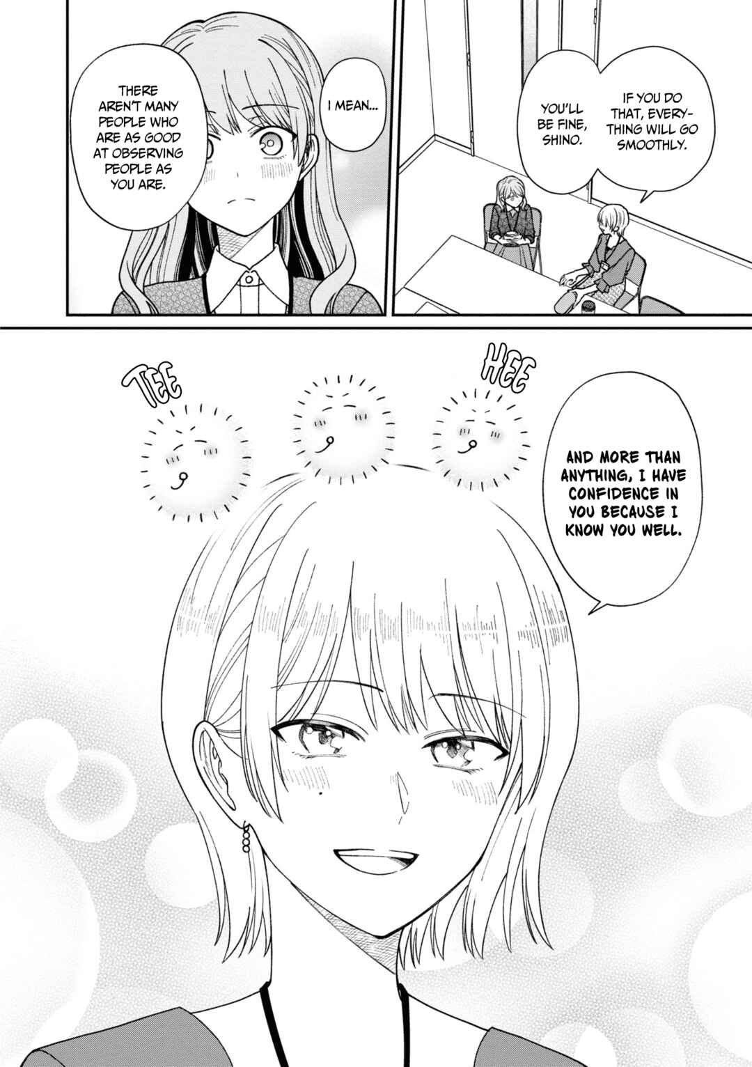 Kuuki ga "Yomeru" Shinnyuu Shain to Buaisou na Senpai Chapter 39 - Page 7