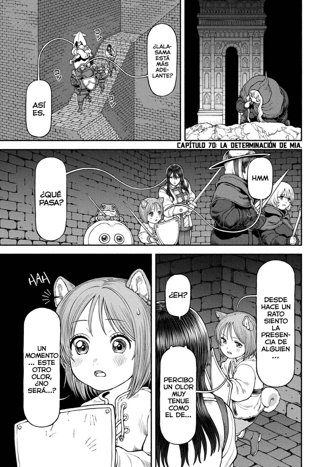 Onna Kishi to Kemomimi no Ko Chapter 70 - Page 2