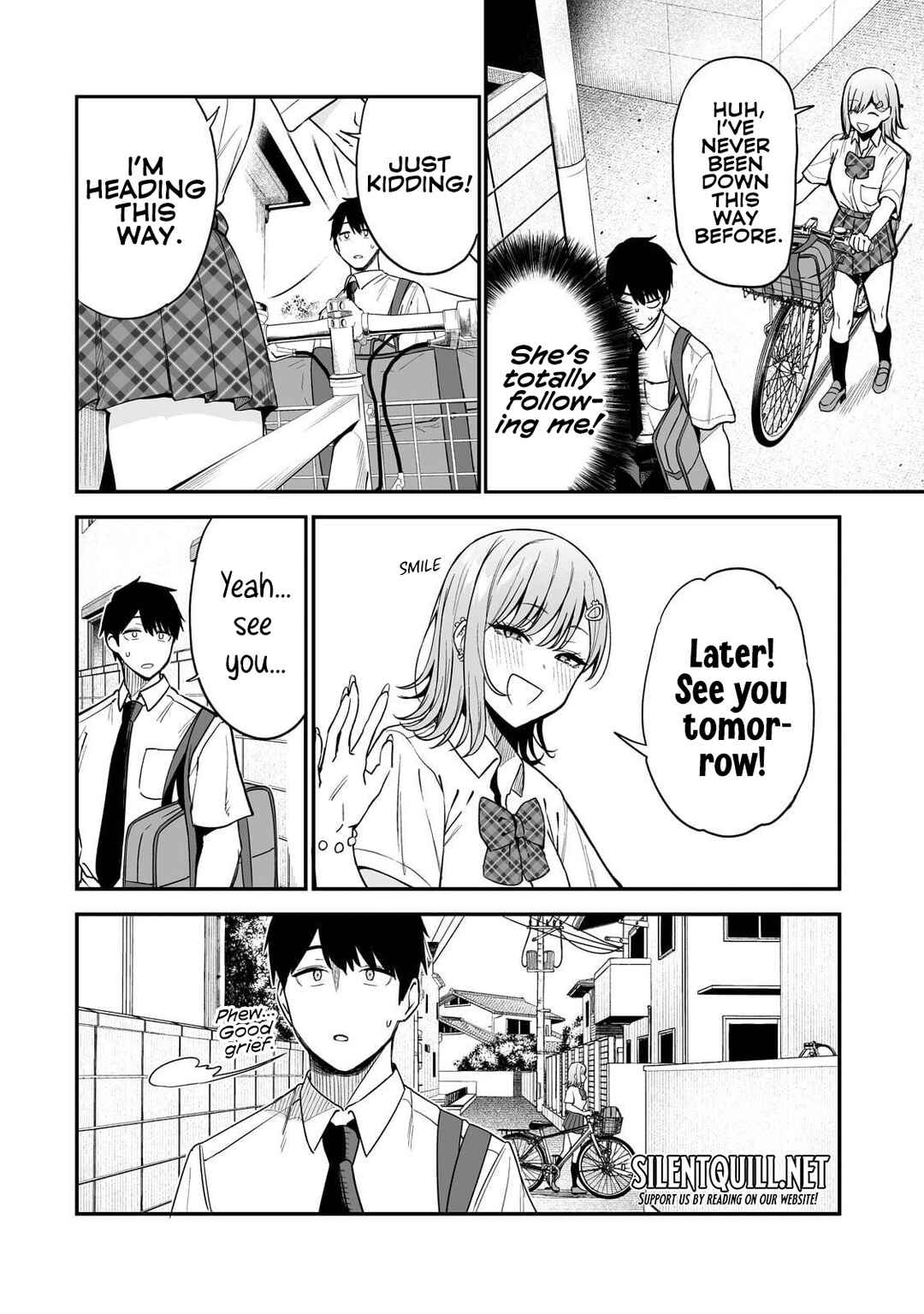 Gal no Jitensha wo Naoshitara Natsukareta Chapter 1 - Page 37