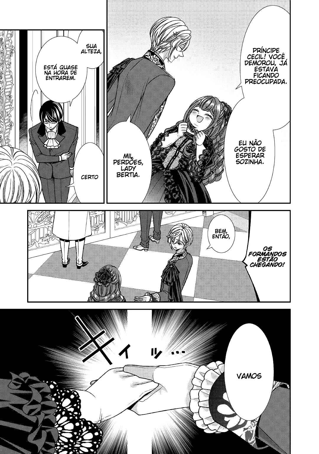 Jishou Akuyaku Reijou na Kon'yakusha no Kansatsu Kiroku. Chapter 23 - Page 4