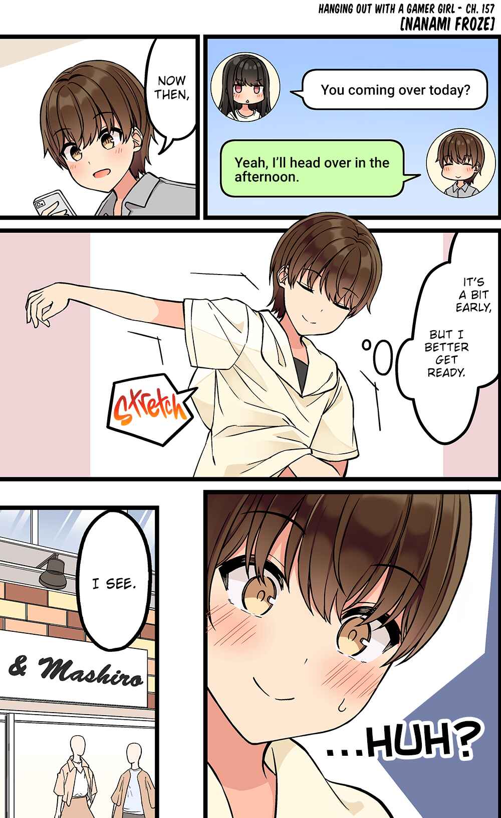 Real mo Tama ni wa Uso o Tsuku Chapter 157 - Page 1