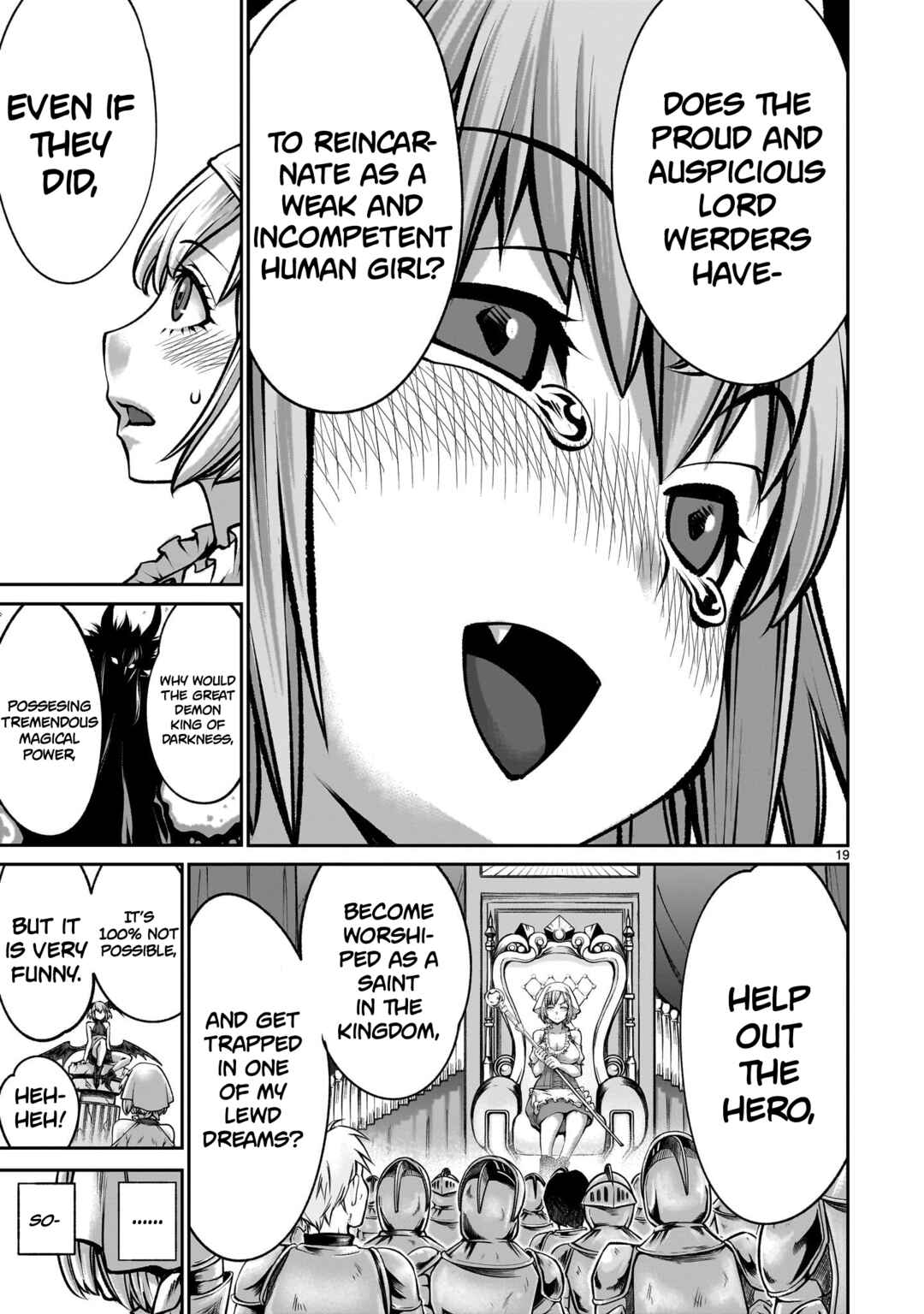 Saikyou Skill "Inochigoi" de Kuyashii Kedo Musou Shichau Moto Maou-sama no Sekai Seifuku Katsudou Chapter 7 - Page 19