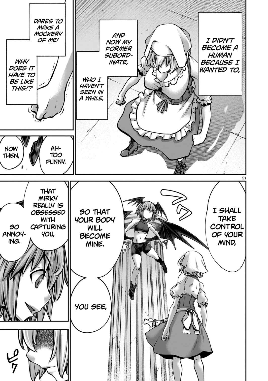 Saikyou Skill "Inochigoi" de Kuyashii Kedo Musou Shichau Moto Maou-sama no Sekai Seifuku Katsudou Chapter 7 - Page 21