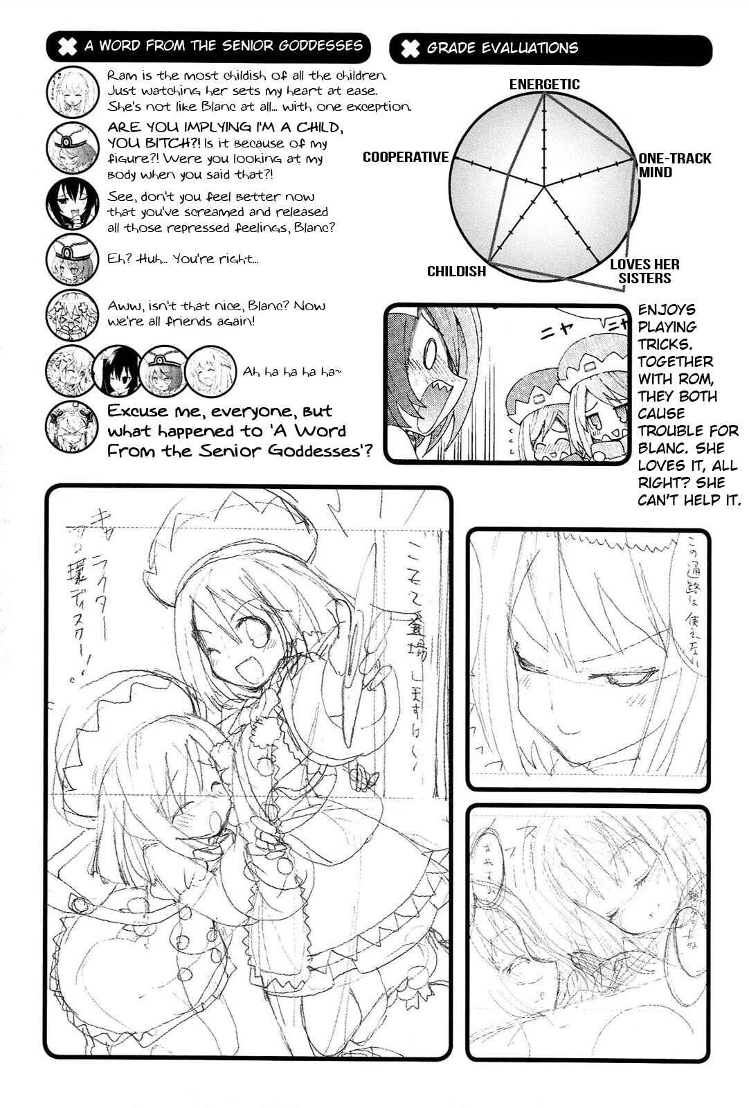 Choujigen Game Neptune - Megami Tsuushin Chapter 18.5 - Page 17