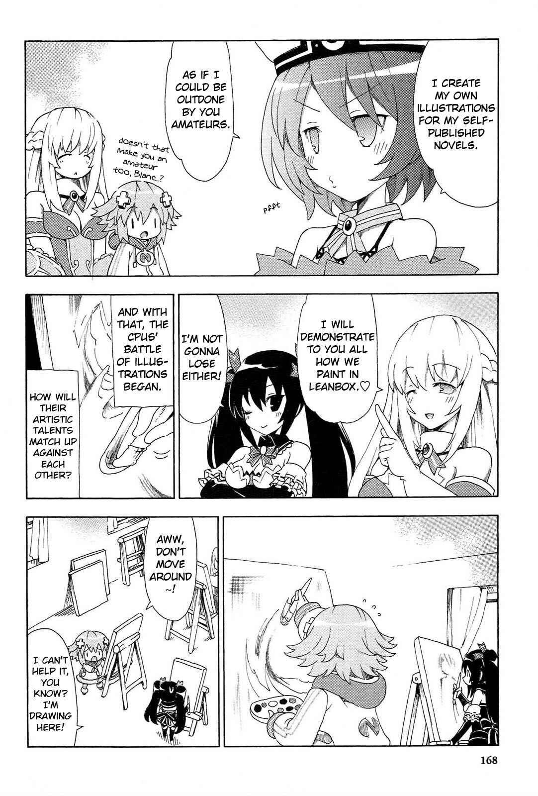 Choujigen Game Neptune - Megami Tsuushin Chapter 18.5 - Page 2