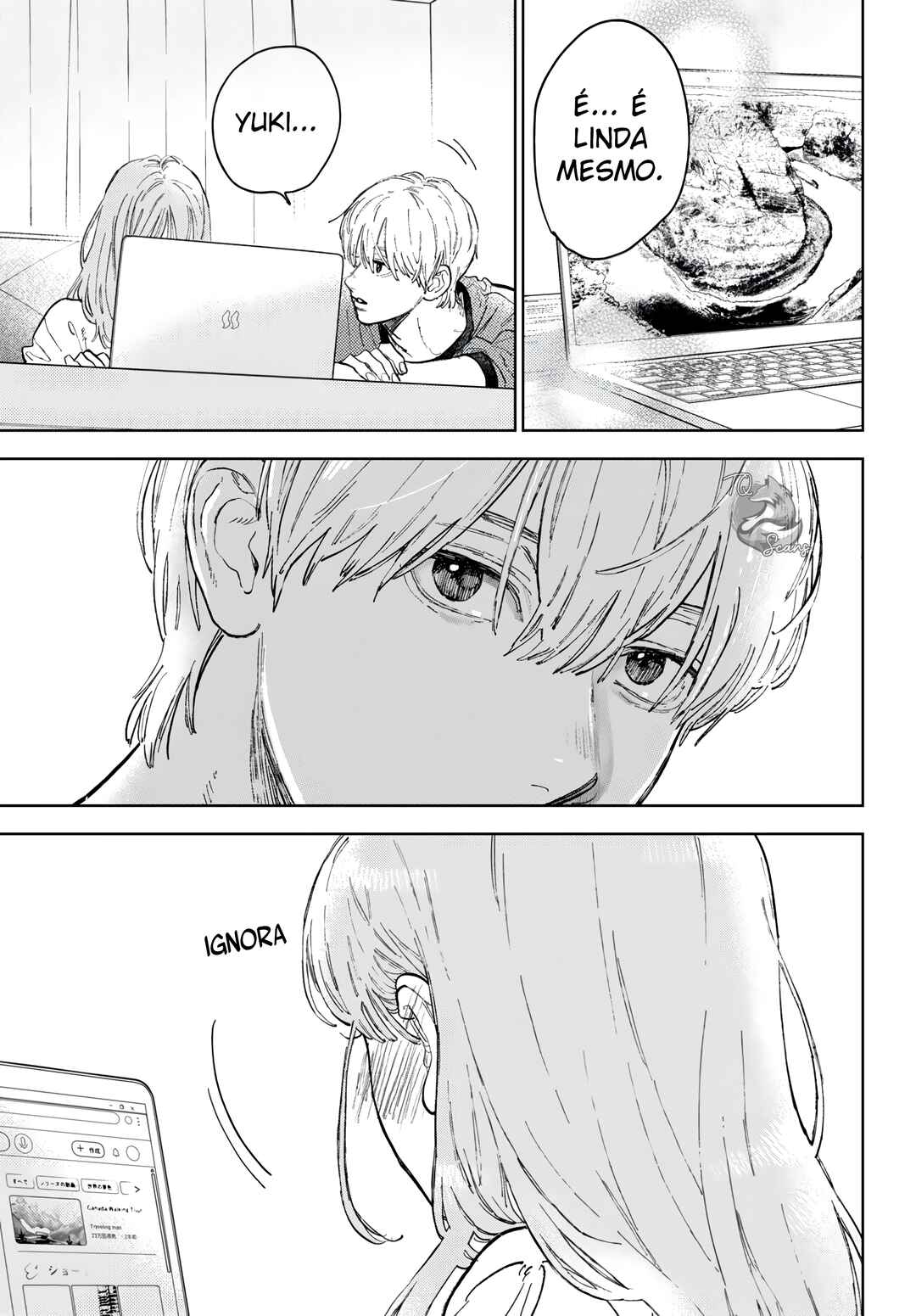 Yubisaki to Renren Chapter 52 - Page 35