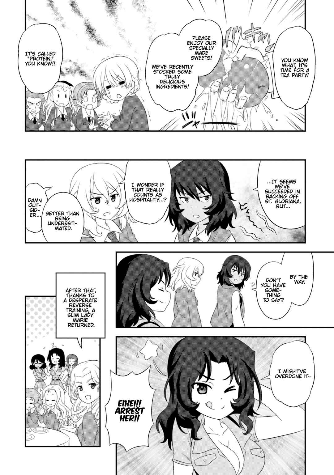 GIRLS und PANZER - Motto Love Love Sakusen desu! Chapter 82.4 - Page 10