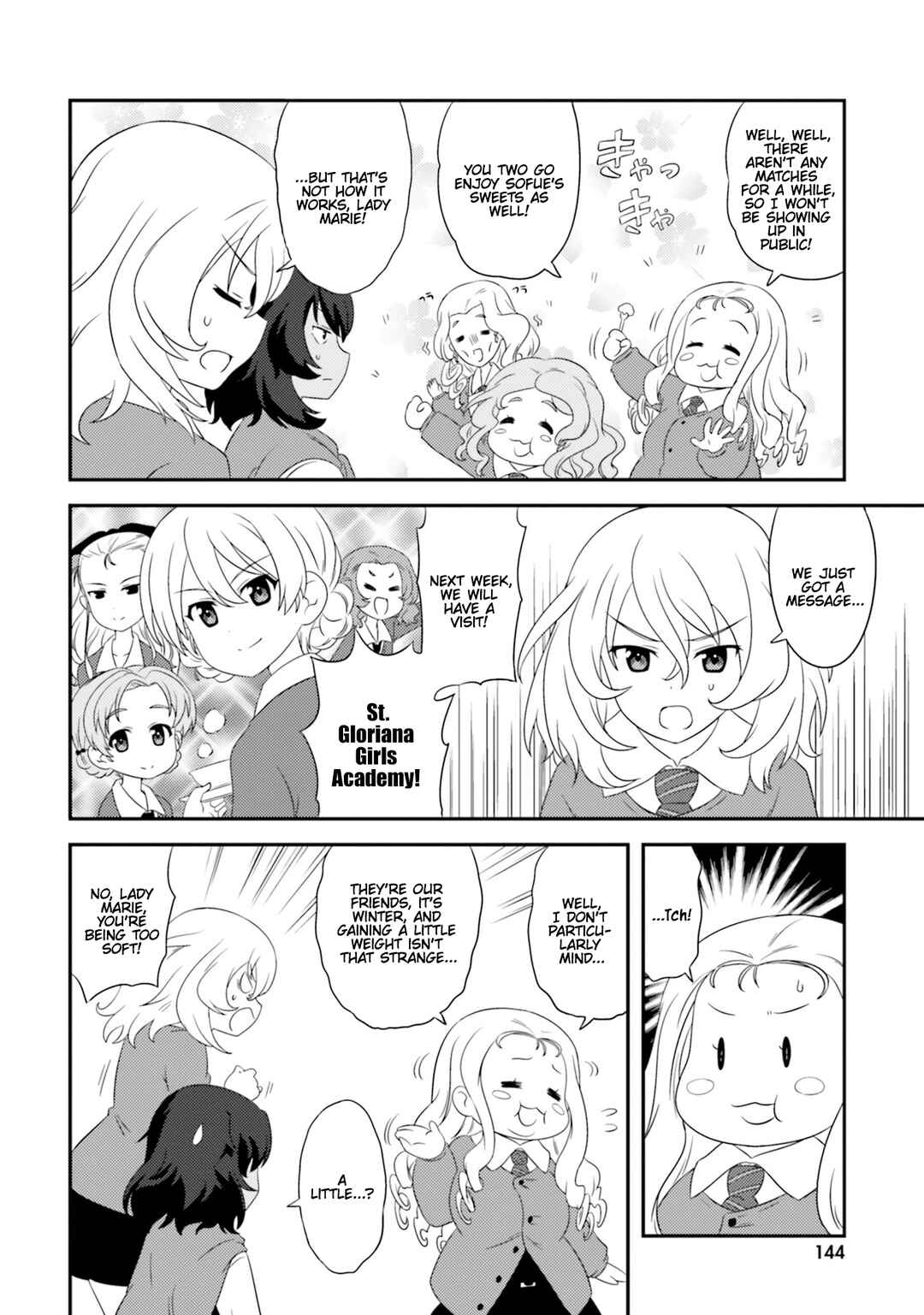 GIRLS und PANZER - Motto Love Love Sakusen desu! Chapter 82.4 - Page 4