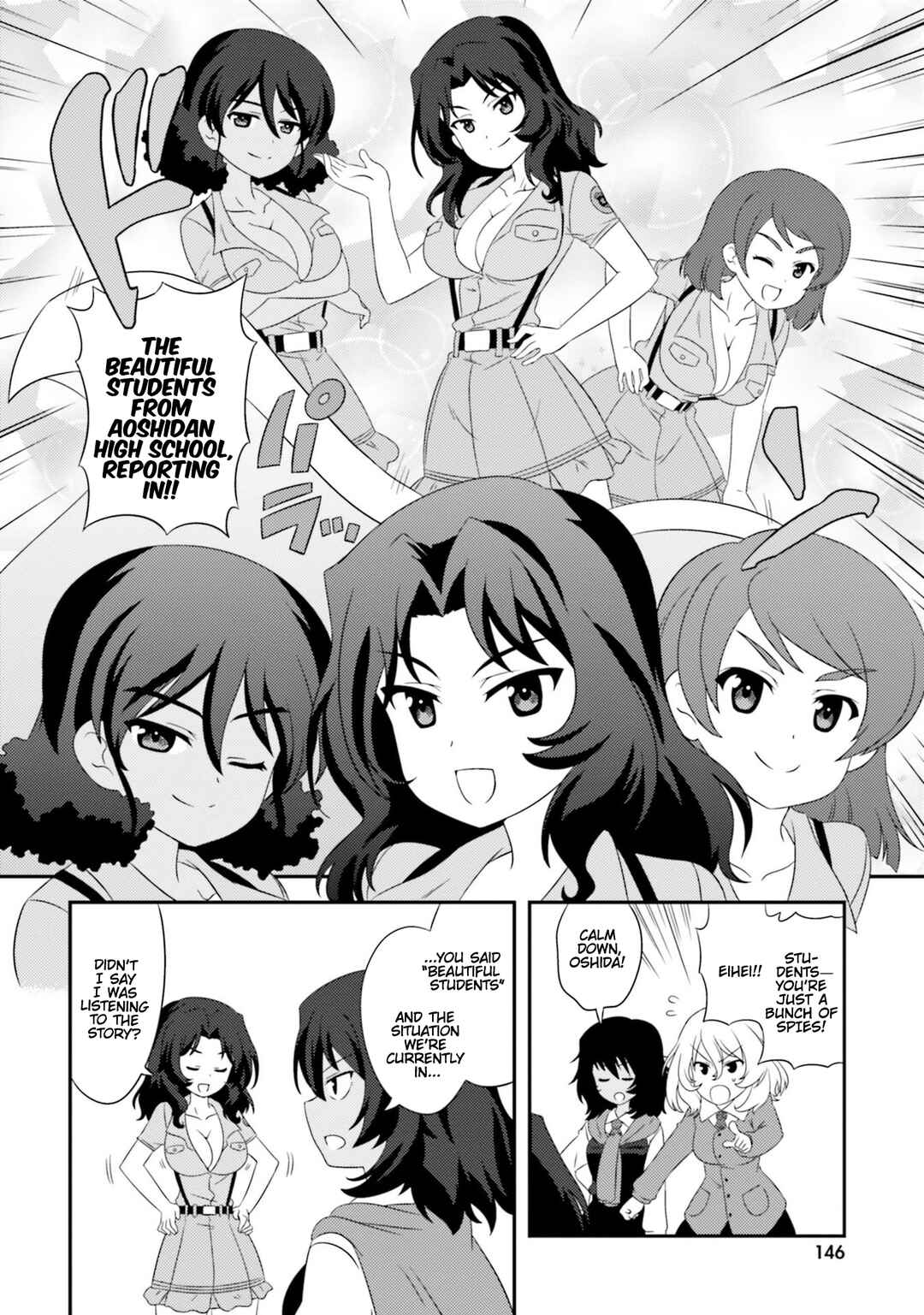 GIRLS und PANZER - Motto Love Love Sakusen desu! Chapter 82.4 - Page 6