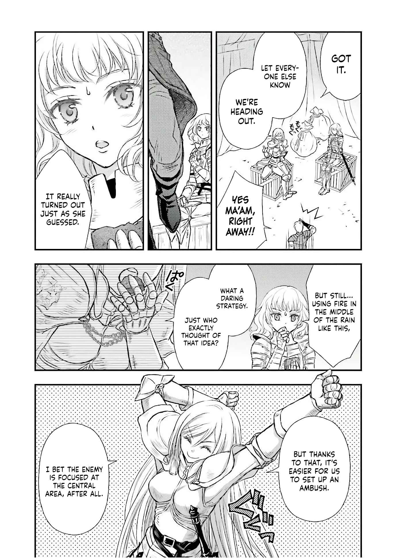 Shinigami ni Sodaterareta Shoujo wa Shikkoku no Tsurugi o Mune ni Idaku Chapter 9 - Page 16