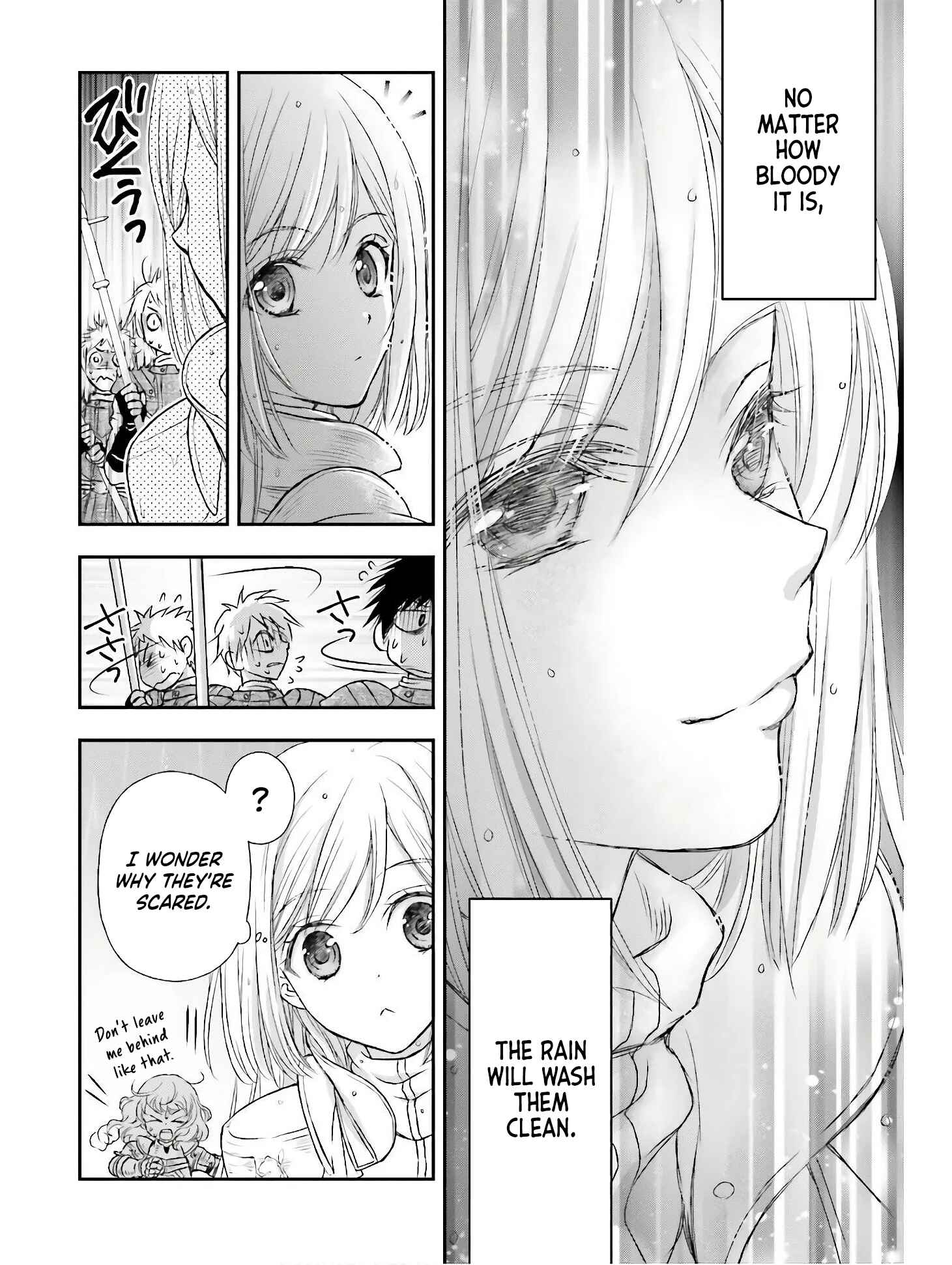 Shinigami ni Sodaterareta Shoujo wa Shikkoku no Tsurugi o Mune ni Idaku Chapter 9 - Page 18