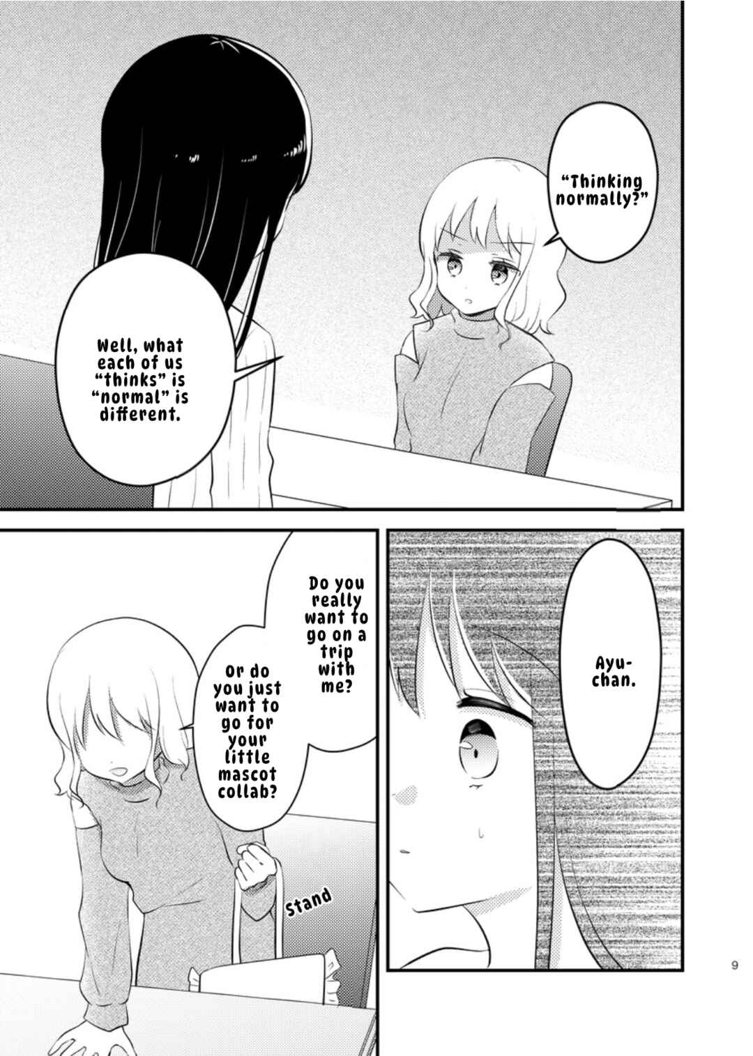 Tomodachi tte Konna koto surun da. Chapter 3 - Page 7