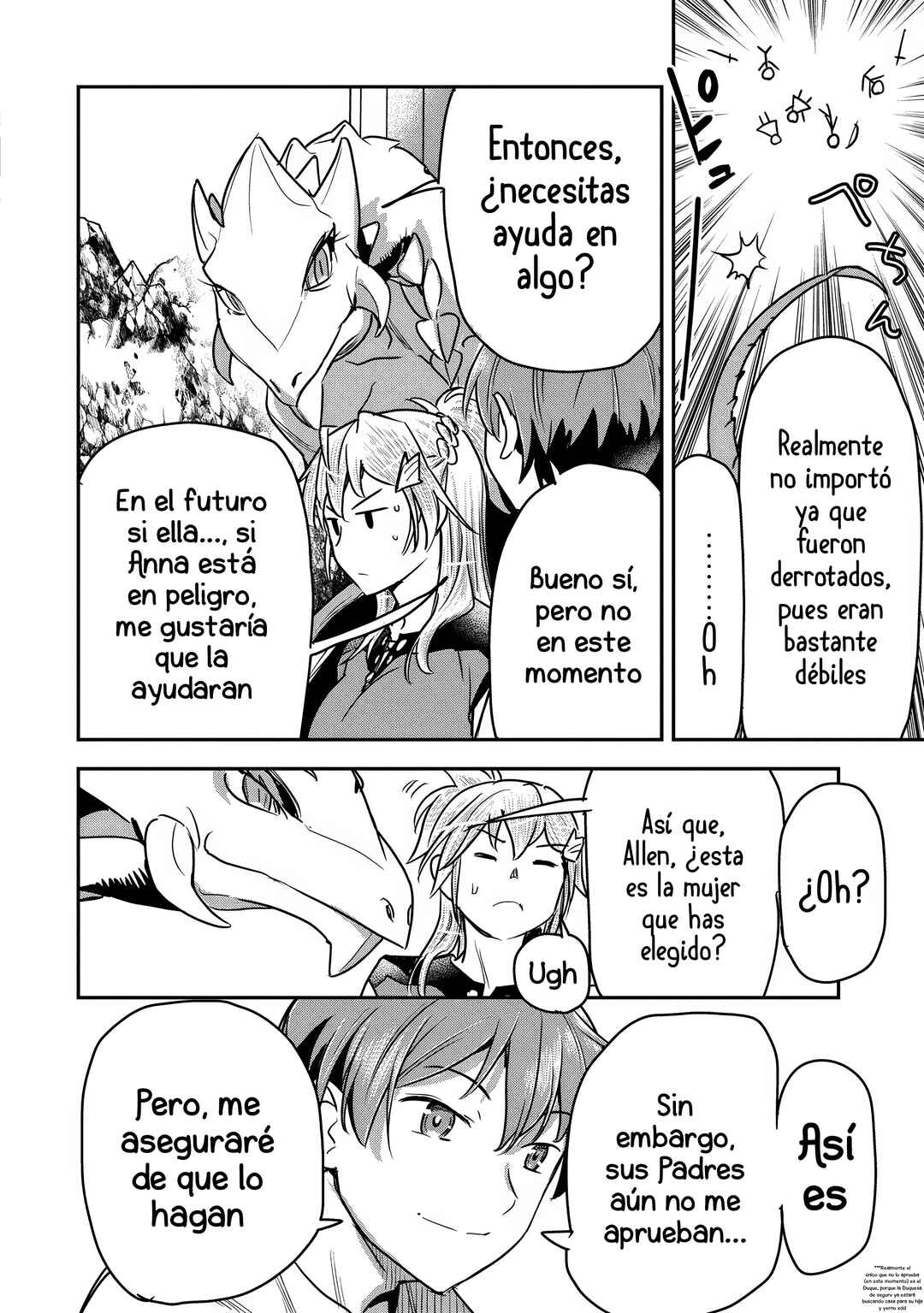 Chounin A wa Akuyaku Reijou o Doushitemo Sukuitai: Dobu to Sora to Koori no Himegimi Chapter 32 - Page 19