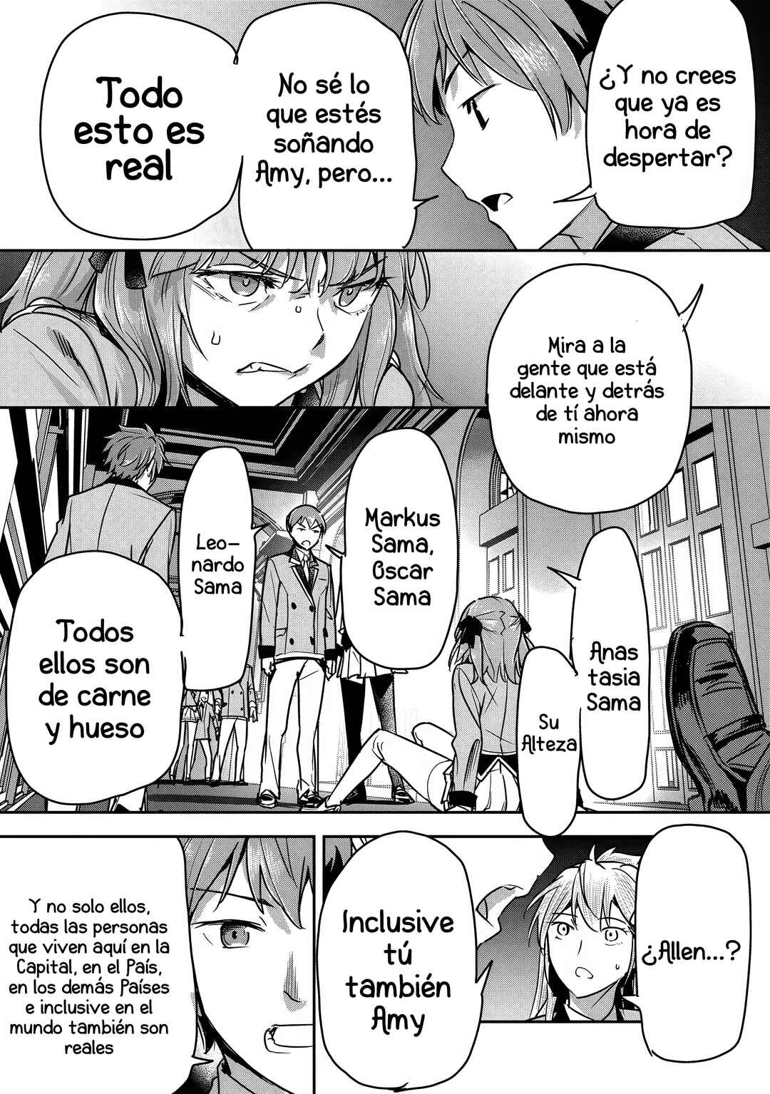Chounin A wa Akuyaku Reijou o Doushitemo Sukuitai: Dobu to Sora to Koori no Himegimi Chapter 32 - Page 36