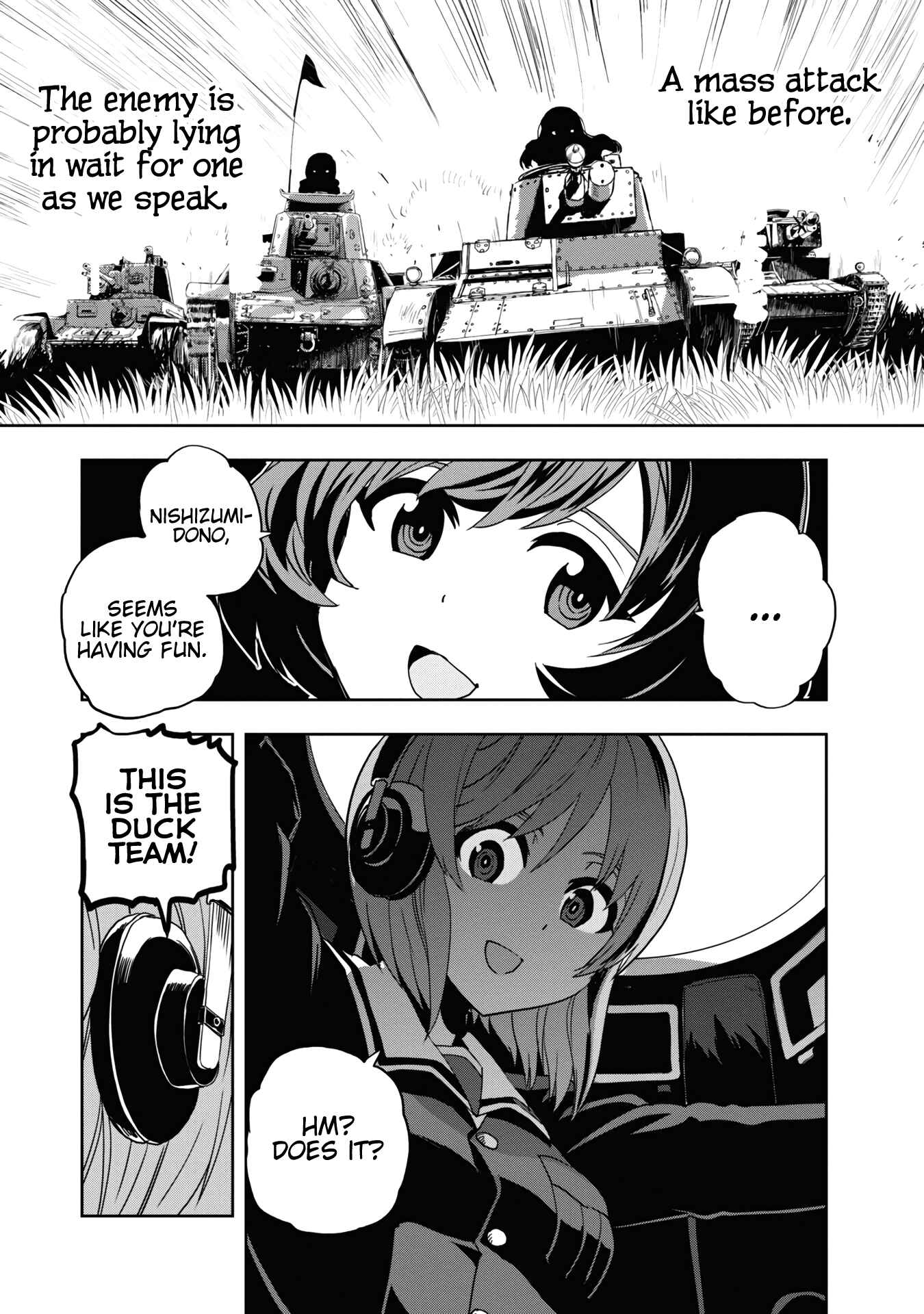 Girls und Panzer: Ribbon no Musha Chapter 59 - Page 13