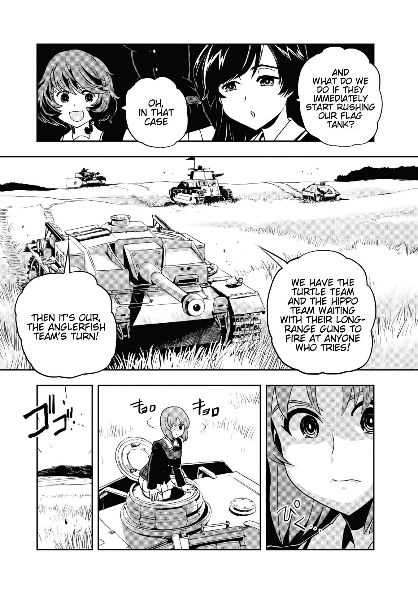 Girls und Panzer: Ribbon no Musha Chapter 59 - Page 22