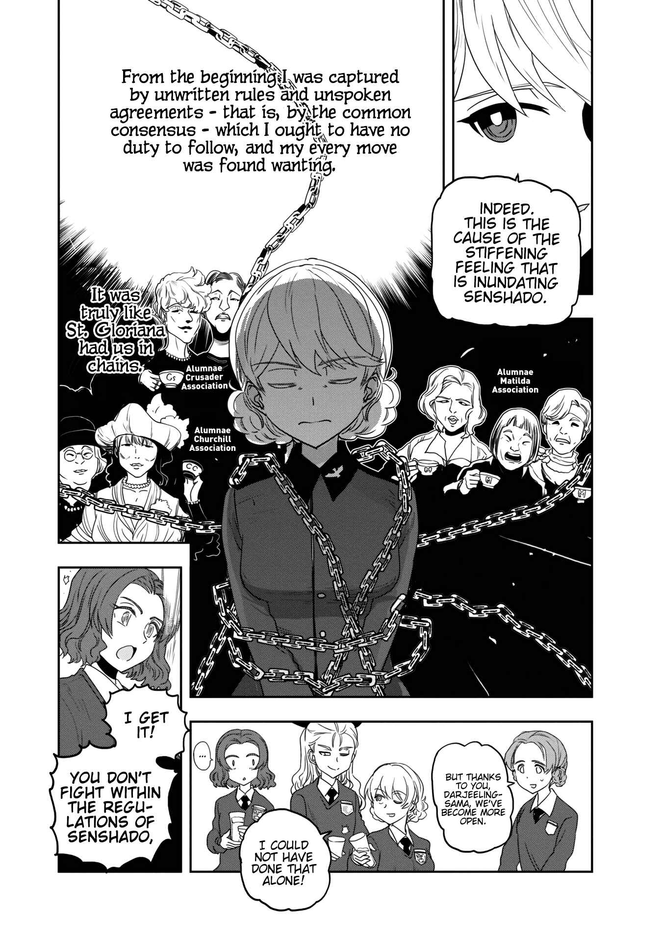 Girls und Panzer: Ribbon no Musha Chapter 59 - Page 9
