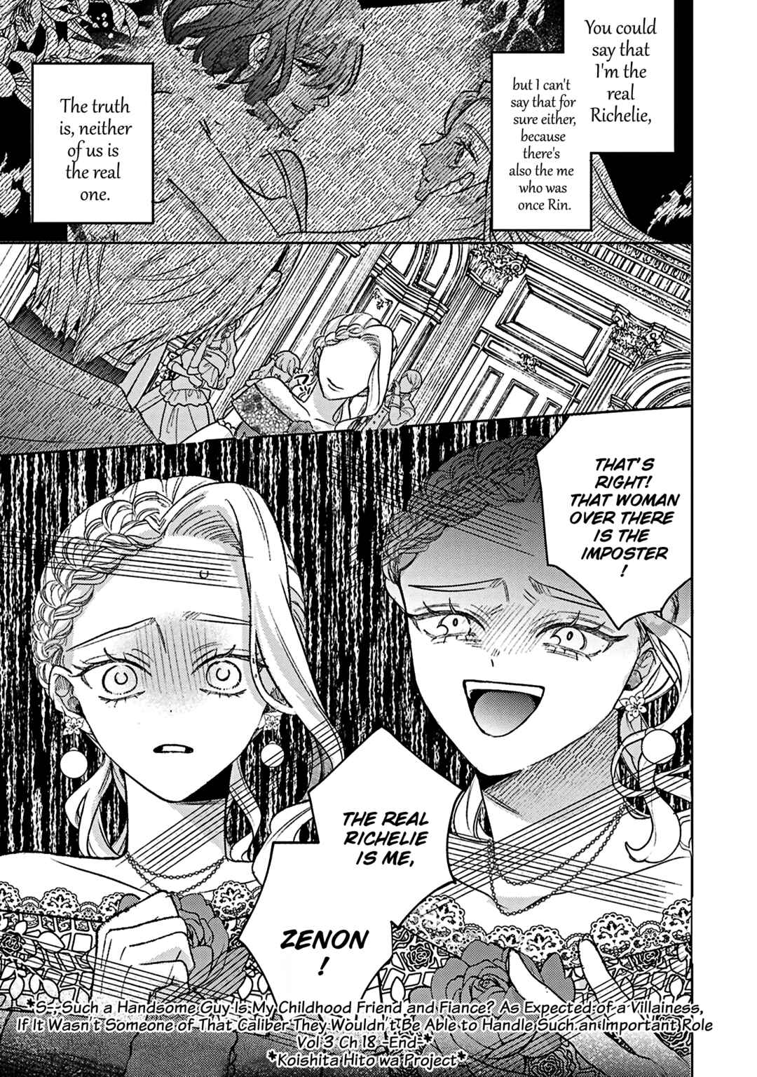 Ko, Konna Ikemen ga Watashi no Osananajimi de Kon'yakusha Desutte? Sasuga Akuyaku Reijou, Sore Kurai no Utsuwa Janakereba Konna Taiyaku Tsutomaranai Wa Chapter 18 - Page 26