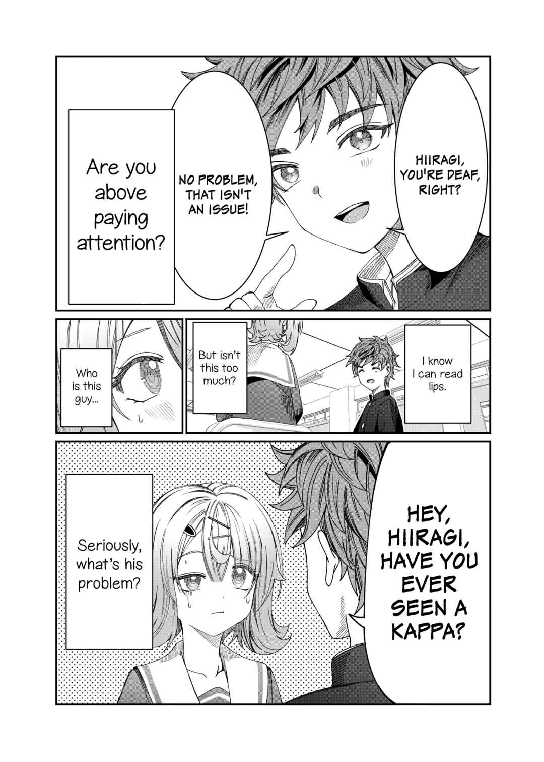 Kimi wa Yakamashi Tojite yo Kuchi wo! Chapter 10.9 - Page 3
