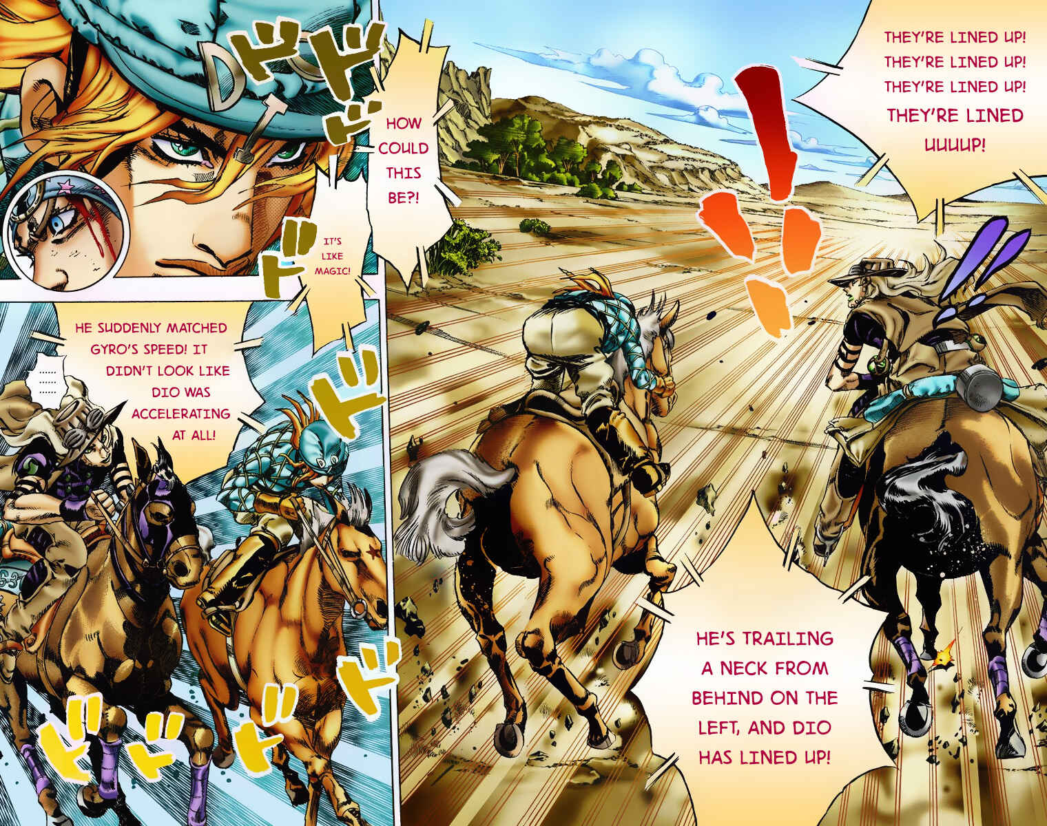 JoJo no Kimyou na Bouken: Part 7 - Steel Ball Run Color-ban Chapter 6 - Page 10