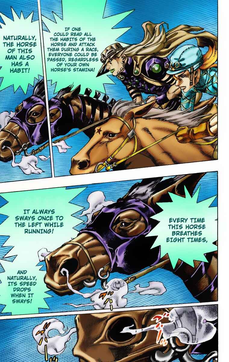 JoJo no Kimyou na Bouken: Part 7 - Steel Ball Run Color-ban Chapter 6 - Page 12