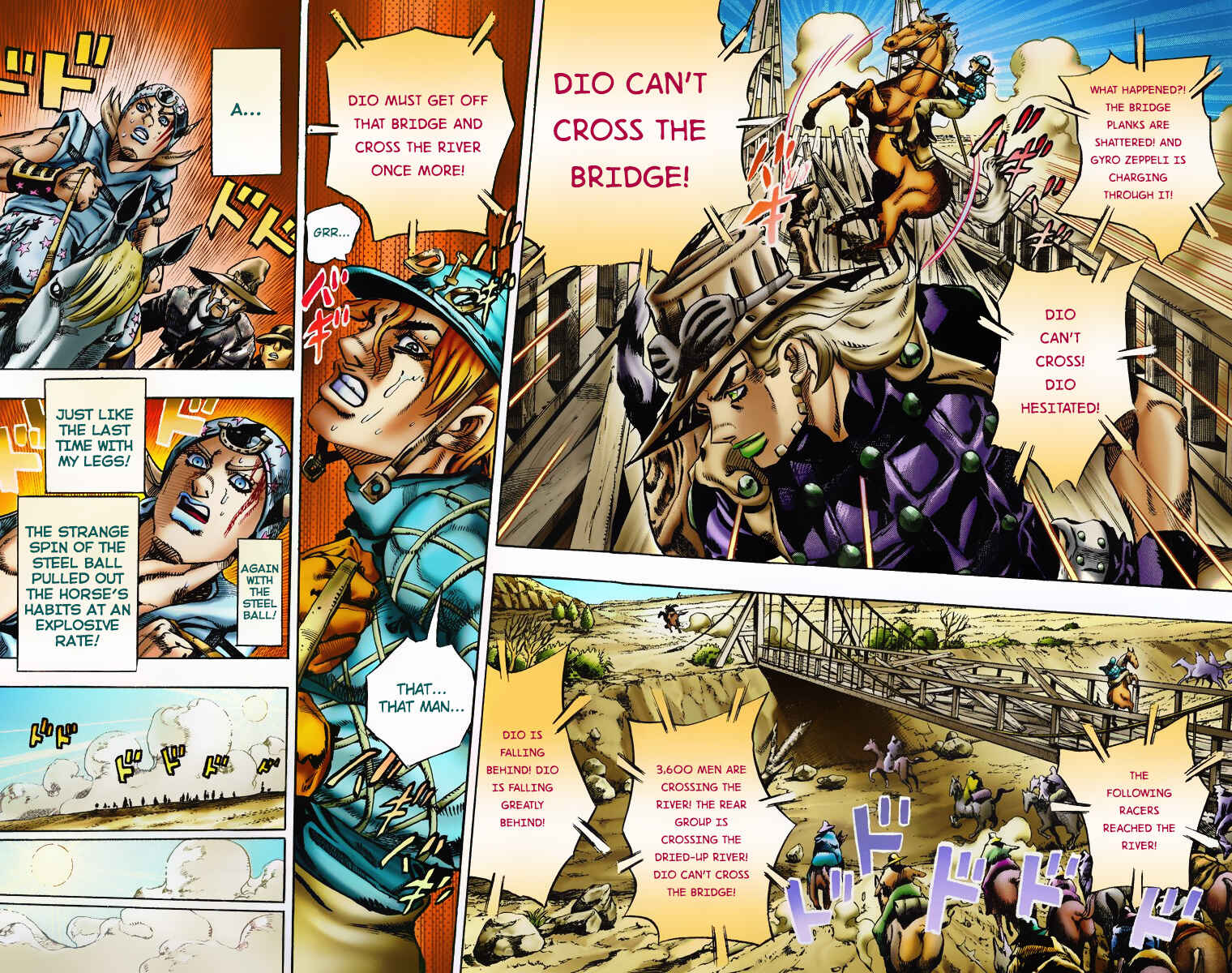 JoJo no Kimyou na Bouken: Part 7 - Steel Ball Run Color-ban Chapter 6 - Page 21