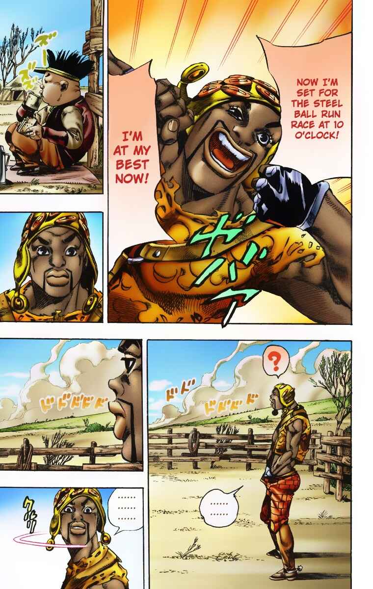 JoJo no Kimyou na Bouken: Part 7 - Steel Ball Run Color-ban Chapter 6 - Page 23