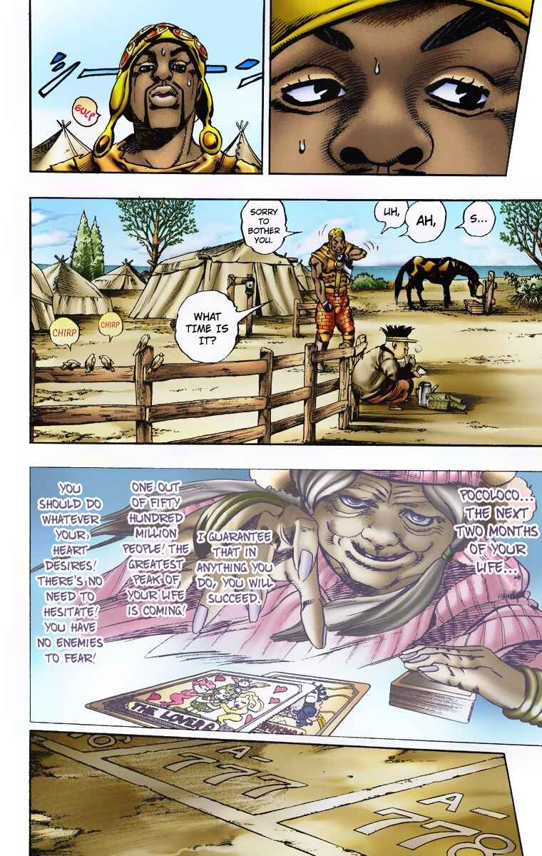 JoJo no Kimyou na Bouken: Part 7 - Steel Ball Run Color-ban Chapter 6 - Page 24