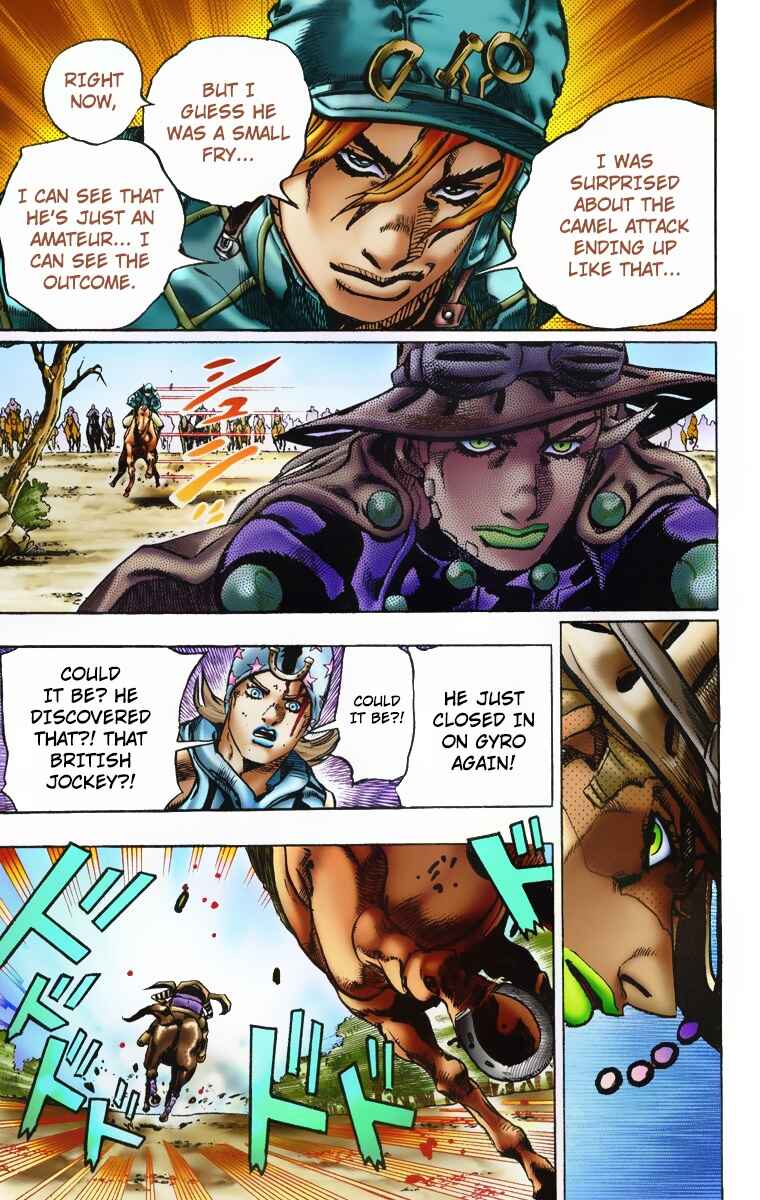 JoJo no Kimyou na Bouken: Part 7 - Steel Ball Run Color-ban Chapter 6 - Page 7