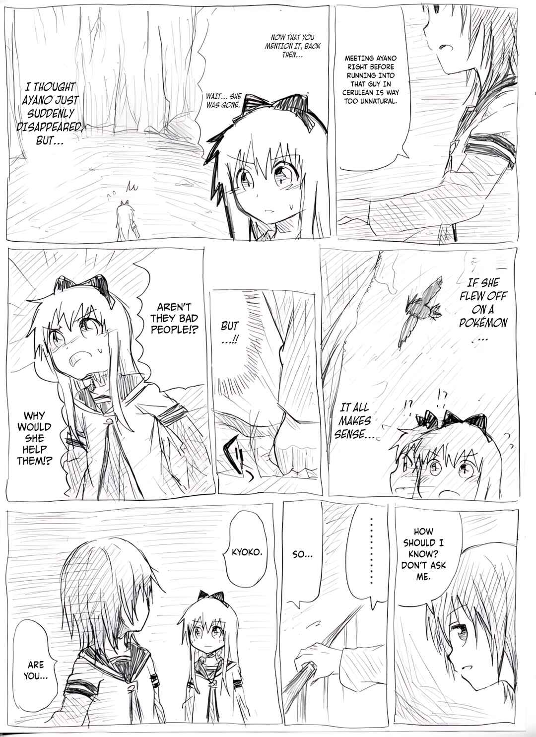 YuruYuri & Pokémon - Something about YuruYuri and Pokémon (Doujinshi) Chapter 28 - Page 20