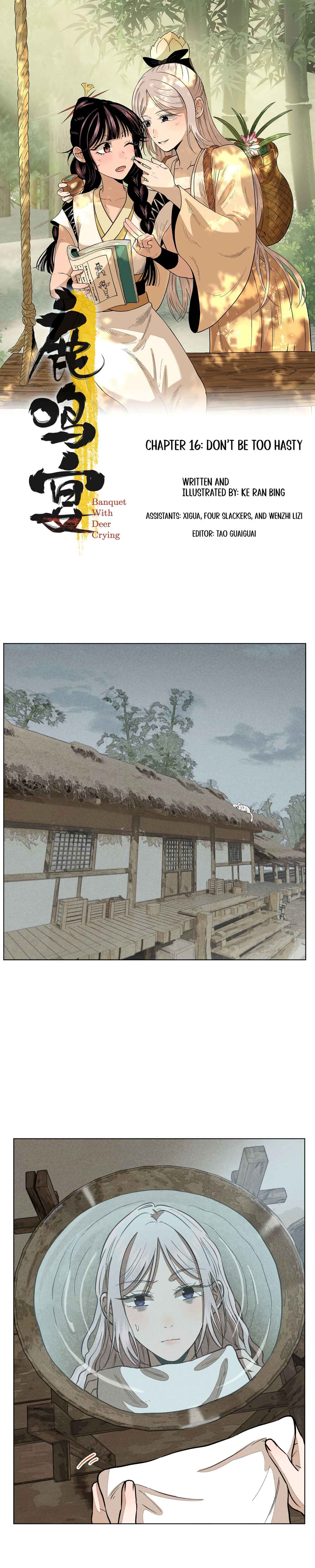 Banquet With Deer Crying Chapter 16.1 - Page 1