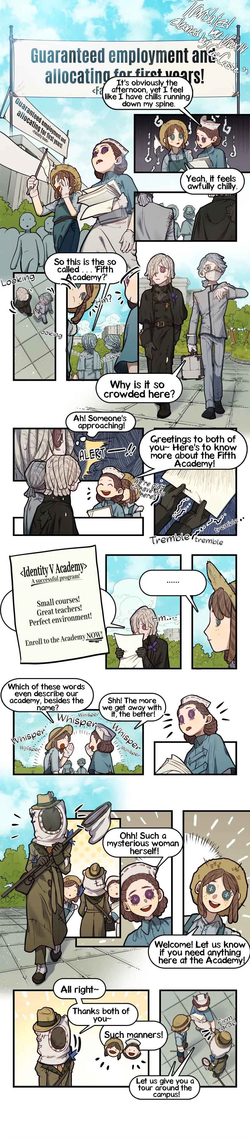 Identity V academy Chapter 52 - Page 1