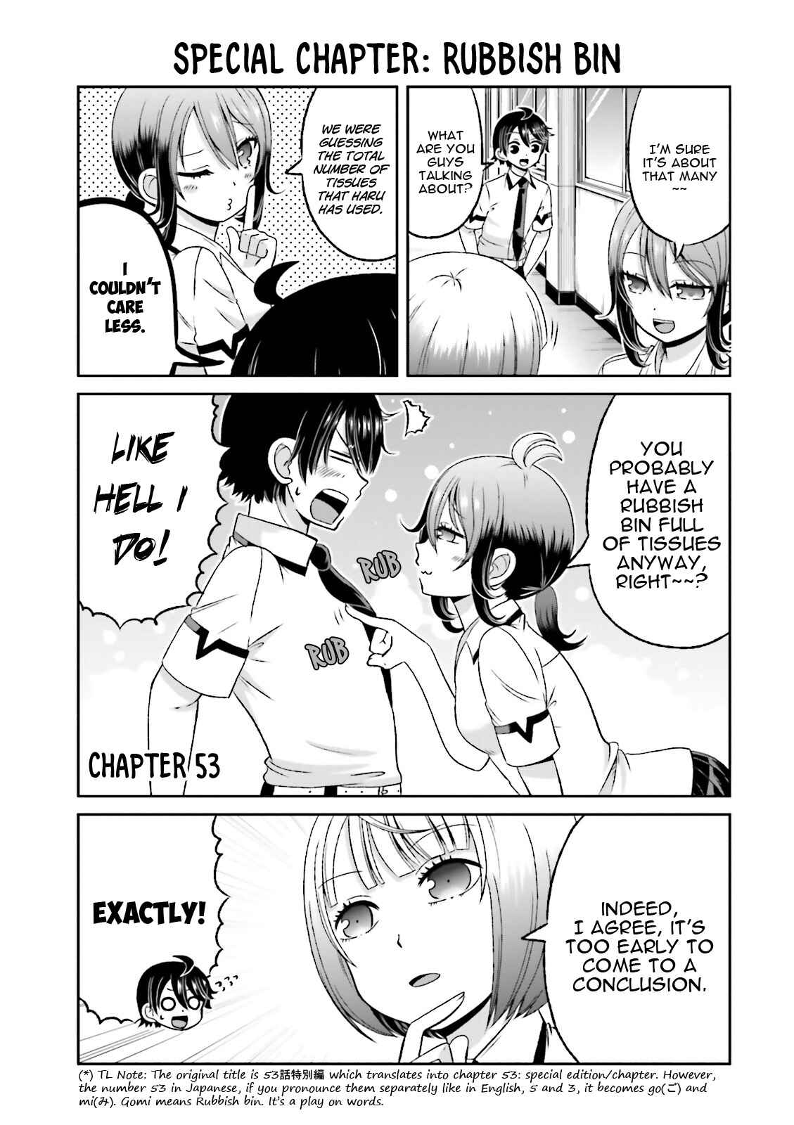 Boku no Kanojo ga Majime Sugiru Shojo Bitch na Ken Chapter 53 - Page 2
