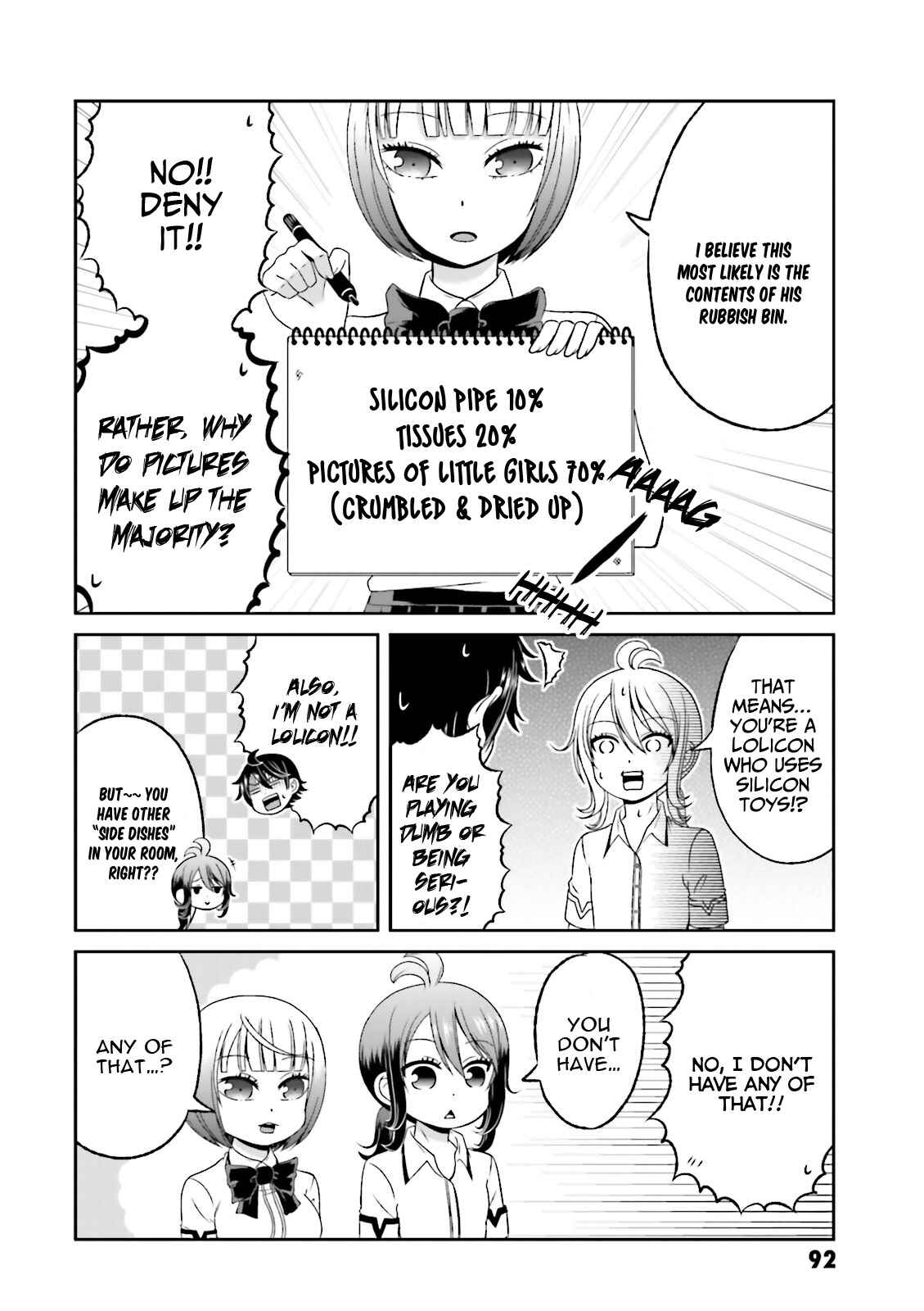 Boku no Kanojo ga Majime Sugiru Shojo Bitch na Ken Chapter 53 - Page 3