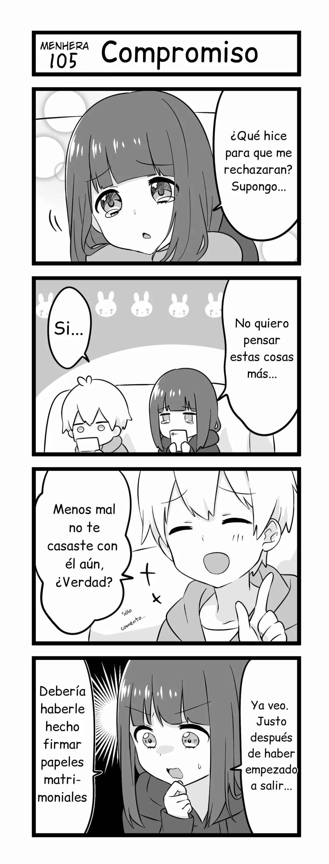 Menhera Shoujo Kurumi-chan Chapter 105 - Page 3
