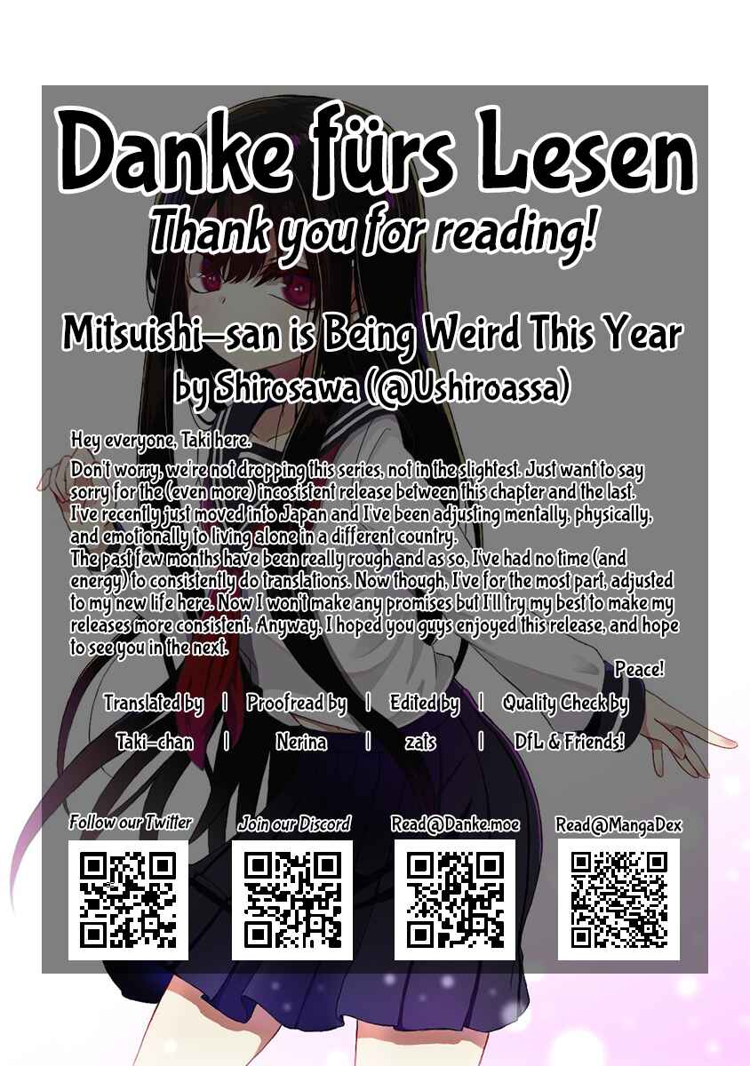 Kotoshi no Mitsuishi-san wa Dokoka Okashii Chapter 23 - Page 20